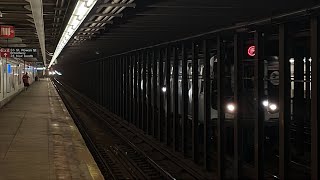 IND Queens Blvd Line: (F)(E)(R)(M) Trains Midday Action @ 65th Street