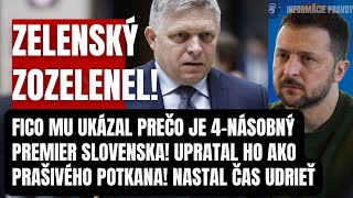 Mimoriadne! Zelenský má vážny problém! Premiér Fico urobil prvé rázne kroky! Nastal čas to urobiť…