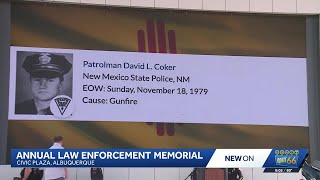 Annual Law Enforcement Memorial honors those who have lost their lives in the line of duty
