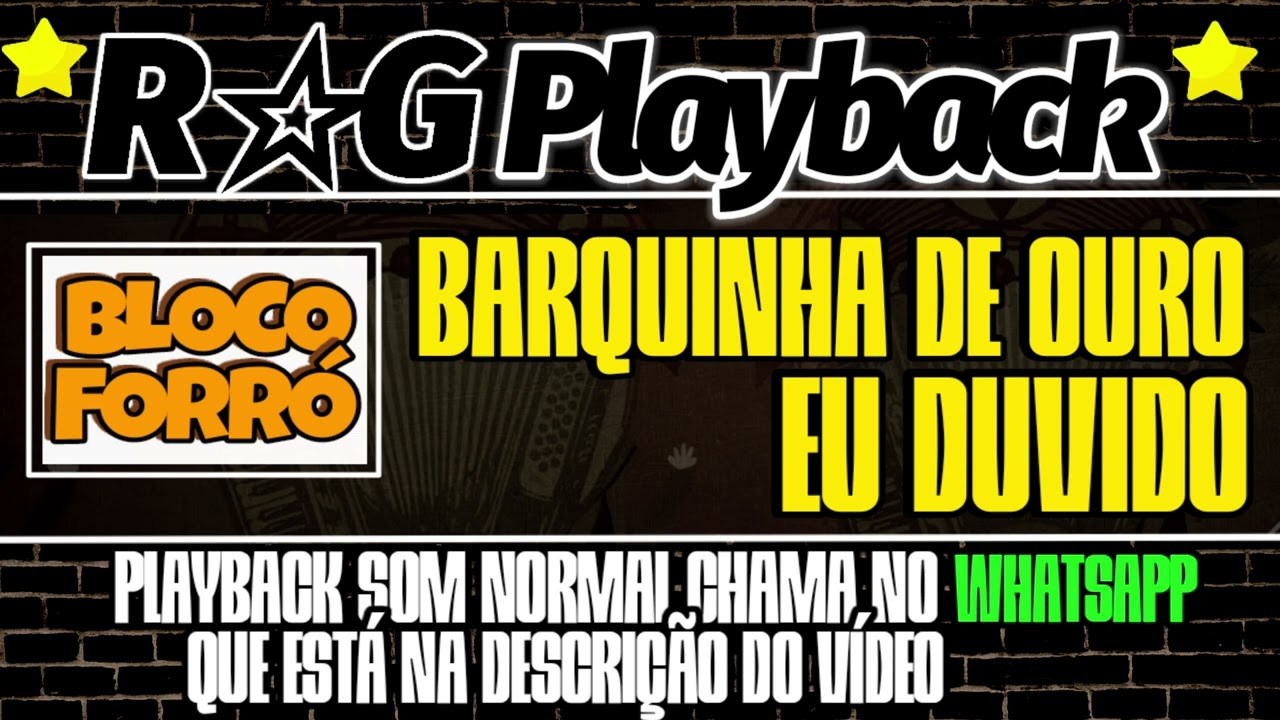 PlayBack - Barquinha De Ouro,Banda Universitaria/Eu Duvido,Os Atuais ...