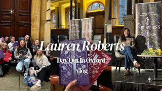 Lauren Roberts Talk - Day Out In Oxford