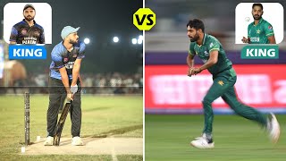 Haris Rauf Vs Tamour Mirza Face To Face In TapeBall Match | Haris Rauf Speed Star Bowler Of Pakistan