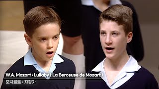 Mozart : Lullaby ( La Berceuse de Mozart 자장가 ) Les Petits Chanteurs La Croix De Bois [ PCCB ] 2001