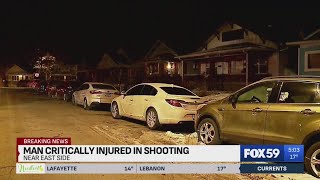 Man critically hurt in near east side shooting