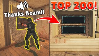TOP +200 *0.01% Chance & Funny Fails* Moments in Rainbow Six Siege