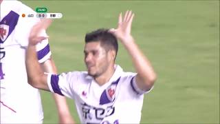 【公式】ゴール動画：ジュニーニョ（京都）25分 レノファ山口ＦＣvs京都サンガF.C. 明治安田生命Ｊ２リーグ 第29節 2018/8/18