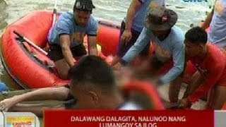 UB: 2 dalagita, nalunod nang lumangoy sa Pampanga River