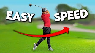 How to generate EFFORTLESS speed from an EASY swing!