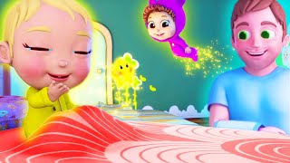 Twinkle Twinkle Little Star Lullaby | Learn Kindness and Shapes with Baby Joy Joy Kids Songs