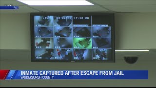 Vanderburgh County Sheriff’s Office: Inmate trying to escape quickly captured