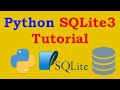 Python SQLite Database Tutorial | SQLite CRUD Operation in Python