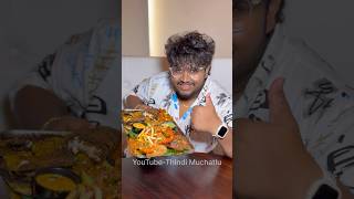 Bhimavaram Lo Sea Food Fest 🦑🦀🦐🐟||#shorts #foodshorts