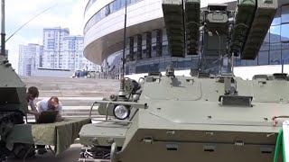 Выставка вооружения и военной техники MILEX-2021 начинает работу в Минске