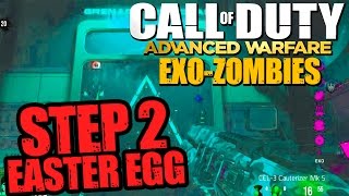 SECRET CODE IN PLINKO! - Exo Zombies "Carrier" Step 2 - Easter Egg Tutorial - (Advanced Warfare)