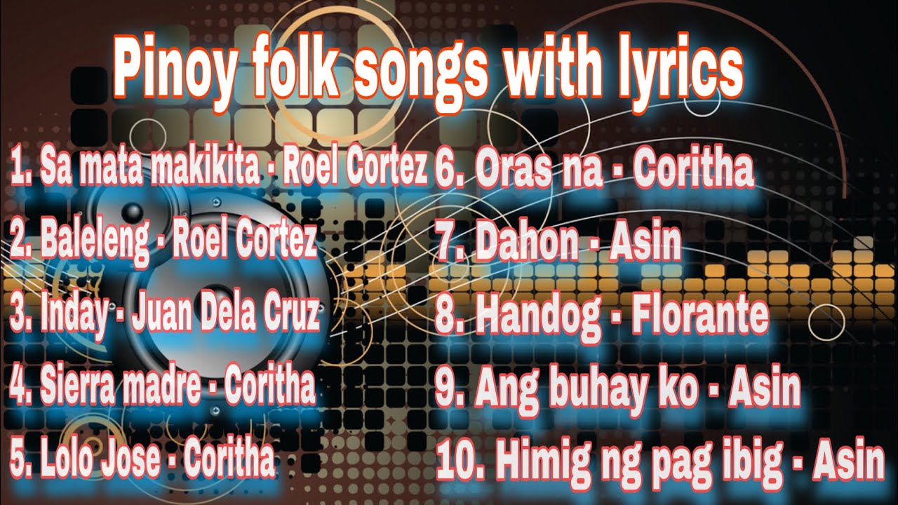 Philippine Folk Songs In Mindanao