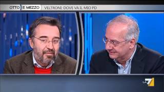 Otto e mezzo - Veltroni: dove va il mio PD? (Puntata 19/01/2016)