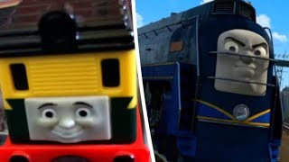 Philip Bumps into Vinnie at the Great Railway Show | Scene Comparison