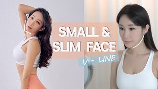 SLIMMING DOWN FACE FAT WORKOUT / A K-POP IDOL FACE SHAPE/Double Chin/Chubby Cheeks Face & Neck Lift