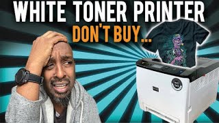 Dont' Buy A White Printer...until you watch this video