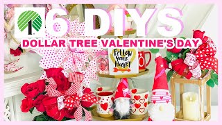 💕6 DIY DOLLAR TREE VALENTINE'S DAY DECOR CRAFTS/GNOMES 2021💕Olivia's Romantic Home DIY