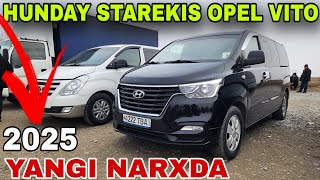 6 YANVAR FARGONA BOZORIDA HUNDAY STAREKIS MERSEDES VITO OPEL HUNDAY STARYA NARXLARI