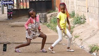 Street talent  Afro star crew Ckay Love Nwantiti dance challenge   (adriana vs angel)