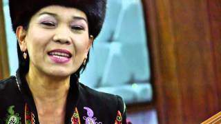 KYRGYZSTAN TRADITIONAL SONG -- Female solist 1