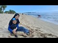 camping keluarga di pantai karang papak garut