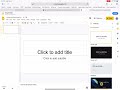 Google Slides: changing page size on iPad