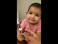 my one year old s teeth brushing routine