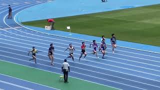 【2023大分県高校総体2日目】男子100m準決勝3組