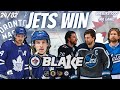 Winnipeg Jets Triumph Over the Leafs - Winnipeg Jets Game Recap/Reaction Game 24/82 (NHL News)