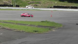 230729キョウセイMIジムカーナ練習会 1007 MR2赤白