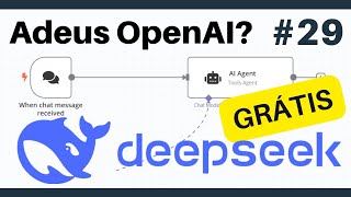 #29 - Como usar o DeepSeek R1 gratuitamente - Curso Completo de N8N: Do Básico à IA