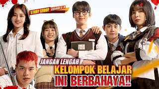 HANYA KELOMPOK BELAJAR 🔥BIKIN GANGSTER SATU SEKOLAHAN BUBAR | Alur Drakor Study Group Part 2