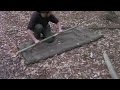 Wool Blanket Stretcher - Wilderness First Aid