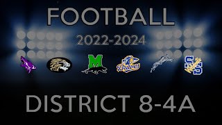 2022-2024 UIL 8-4A Football District Realignment