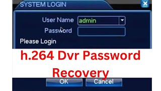 h.264 dvr password recovery by technicalth1nk | h.264 dvr password reset 2.0 by technical th1nker