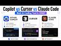 GitHub Copilot vs Cursor vs Claude Code: Best AI Coding Tool for Developers in 2026