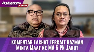 Komentar Farhat Abbas Terkait Razman Nasution Meminta Maaf Kepada MA Dan PN Utara