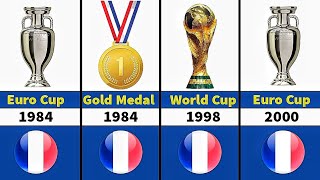 France National Team Career All Trophies