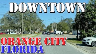 Orange City - Florida - 4K Downtown Drive