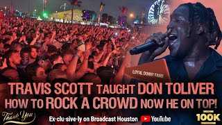 DON TOLIVER Has Kept LOYAL FANBASE Even With TRAVIS SCOTT On VACATION @ Rolling Loud Miami 2022