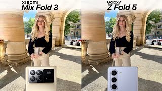 Xiaomi Mix Fold 3 VS Galaxy Z Fold 5 Camera Test