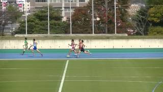 近江高校男子陸上競技部　北原４００ｍ　2014.11.8