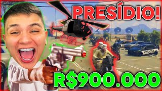 O MAIOR GOLPE NA PRISÃO no GTA RP (melhor FUGA) Paulinho o LOKO