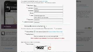 MapQuest Developer Network Signup
