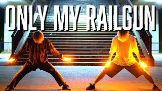 【fripSide】Only my railgunで二人打ち【ヲタ芸】【白狐】