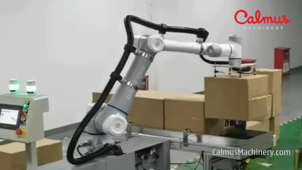 Cobot Palletizier Collaborative Palletizing Robot - YouTube