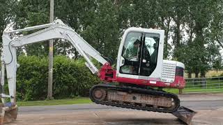 Takeuchi TB175 Excavator - Test Drive Working Review | diggersandtractors.com